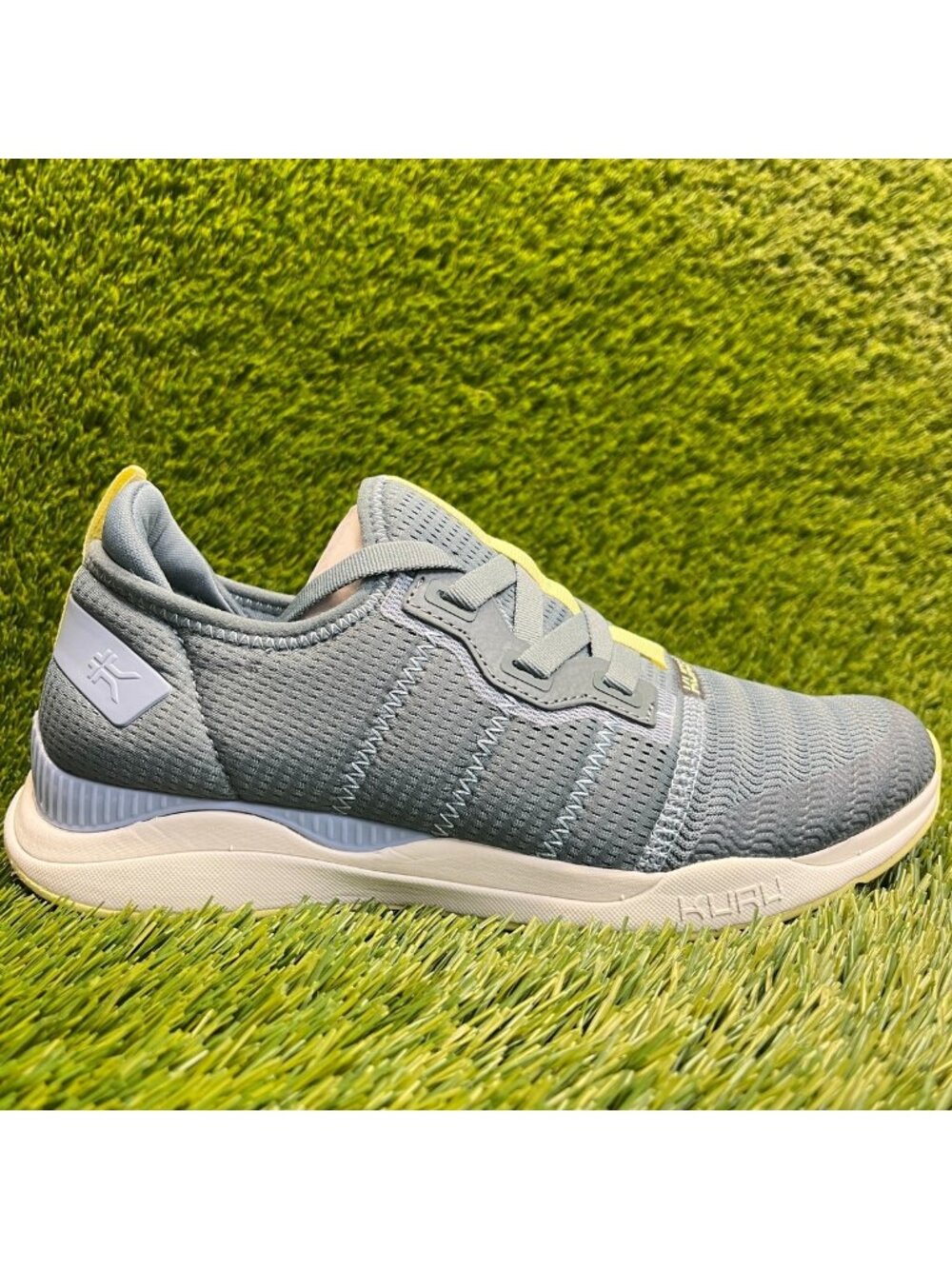 Kuru Stride Move Women Size 9 Blue White Athletic Running Walking Shoes Sneakers